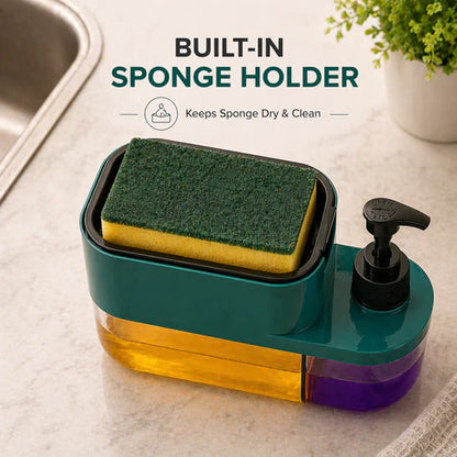 3-In-1 Dish Soap Pump Dispenser