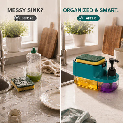 3-In-1 Dish Soap Pump Dispenser