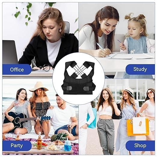 Adjustable Back Posture Corrector/ Slouching Relieve Pain Belt Men Women