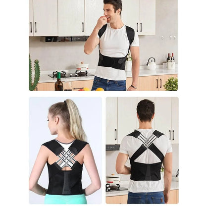 Adjustable Back Posture Corrector/ Slouching Relieve Pain Belt Men Women