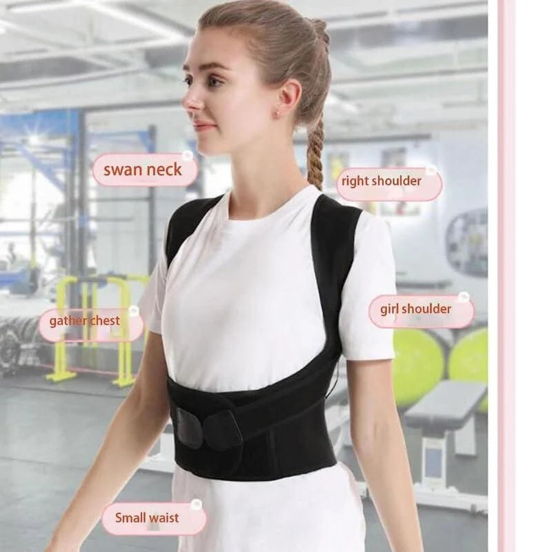 Adjustable Back Posture Corrector/ Slouching Relieve Pain Belt Men Women