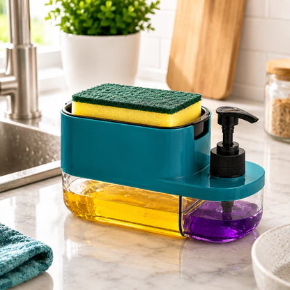 3-In-1 Dish Soap Pump Dispenser