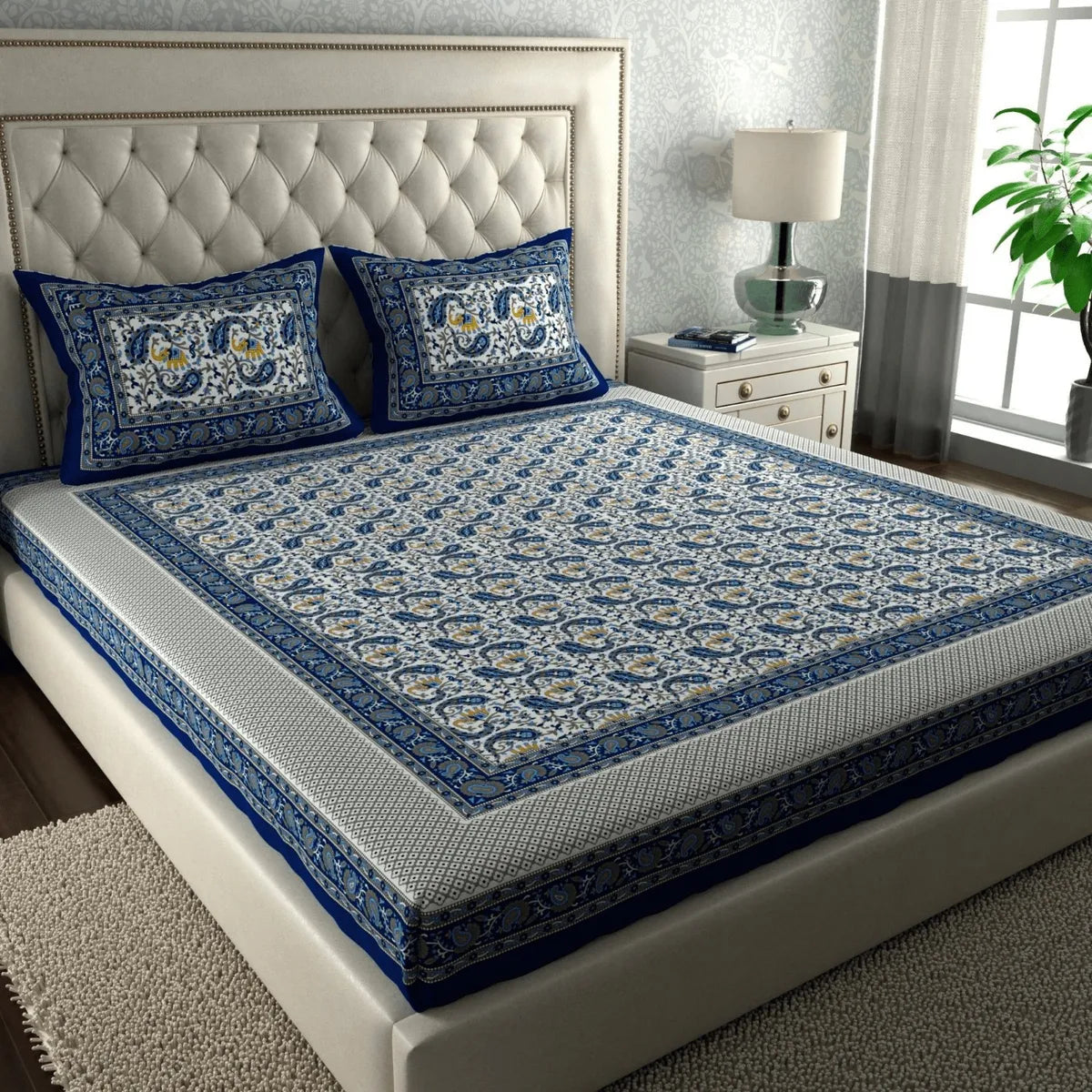 Traditional double bedsheet